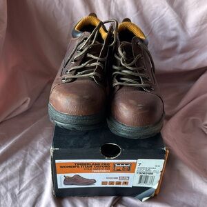 Timberland pro women’s tighten Oxford Titan, safety tow size 7 women 5 1/2 youth